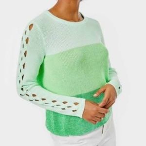 Lilly Pulitzer Cortina Green Sweater size S